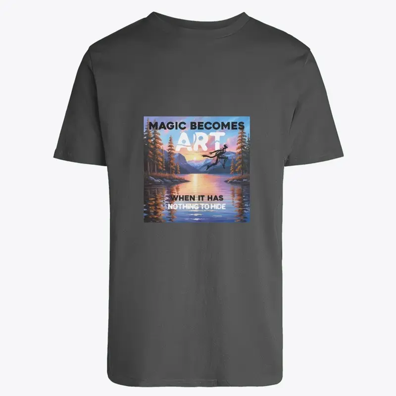 Magic Becomes Art T-shirt, Hoodie, Mug