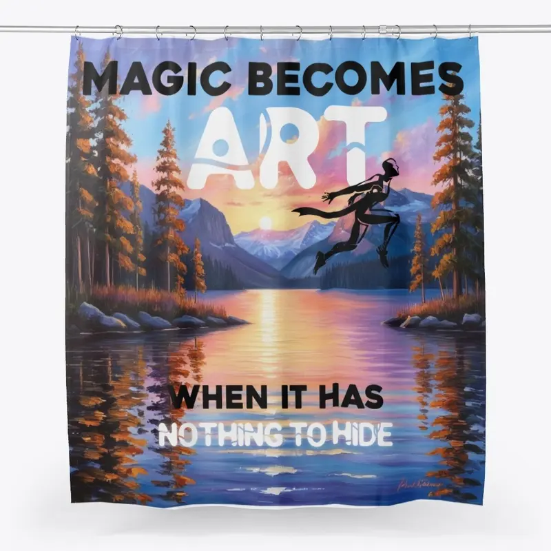 Magic Becomes Art T-shirt, Hoodie, Mug